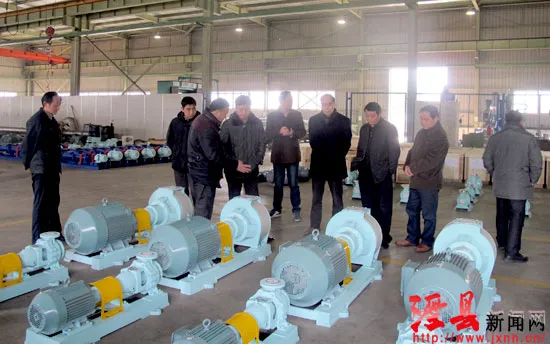 The Standing Committee of the County People's Congress came to the company to conduct a research on scientific and technological innovation work